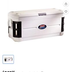 Coleman 200qt Offshore Pro Series Marine Cooler, White