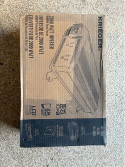 krieger 2000 watt inverter NIB
