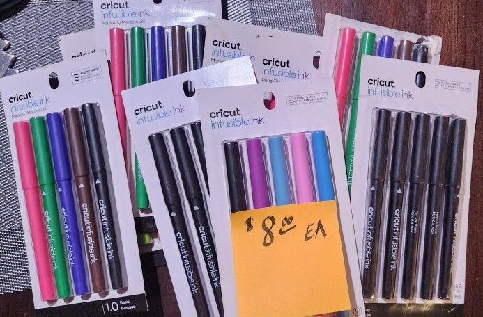 Cricut Infusible Ink Pens Assorted 5 Packs