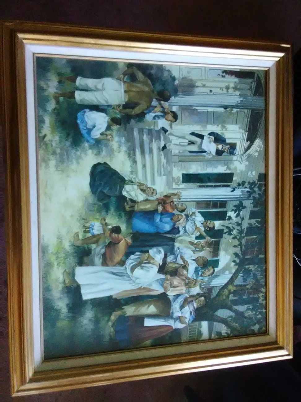 2' x 3' Juneteenth framed picture