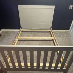 Simmons Kids® SlumberTime Rowen 4-in-1 Convertible Crib in Grey