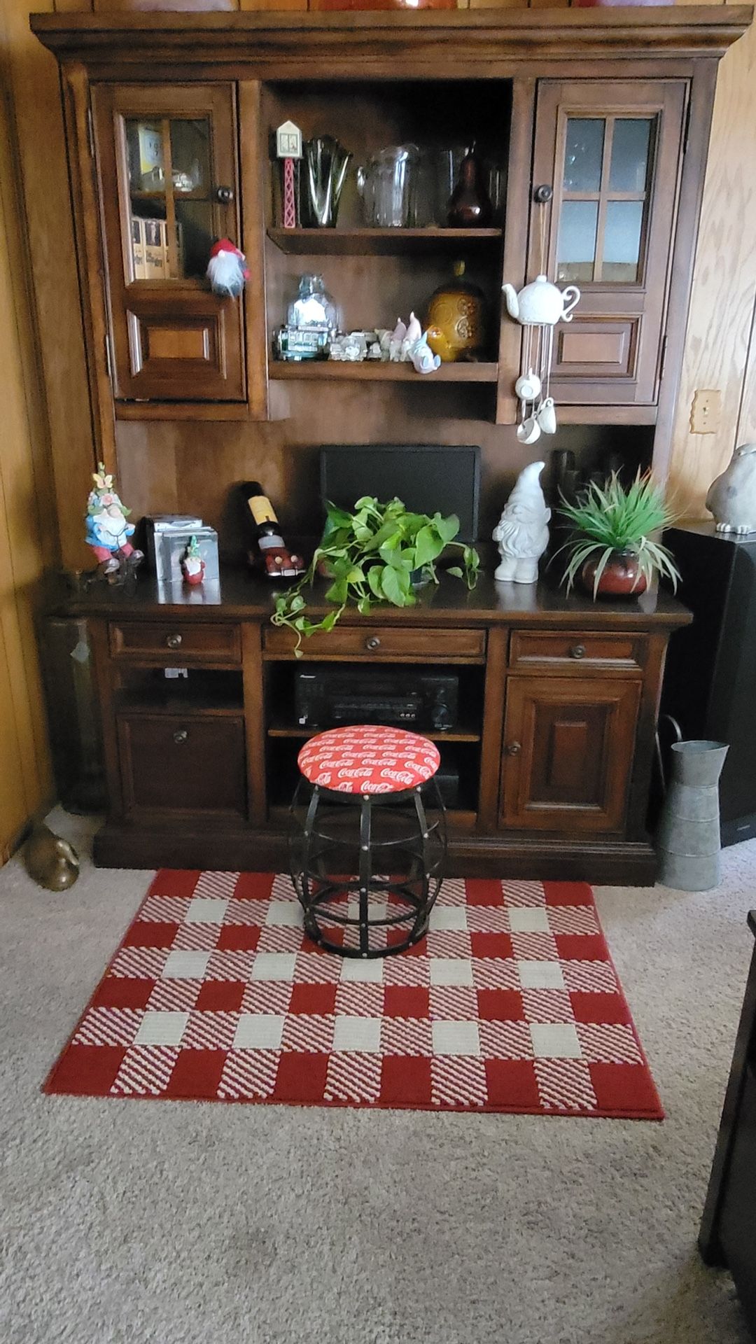Desk, Hutch And Bookcase 