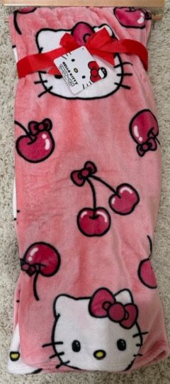 Hello Kitty Cherry Blanket