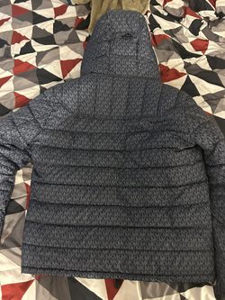 blue michael kors puffer mens