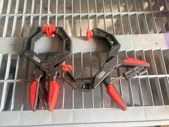 Bessey Black Spring Hand Clamp 9" Length 4 " Opening Jaw D Ratcheting XCRG4