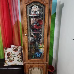 Nice Display Case With Lighting/ Works Great/ Toys Aren't Included