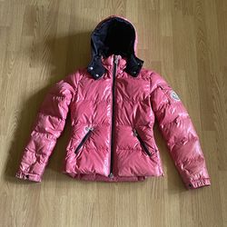 Moncler Bady Puffer Jacket Pink sz1 