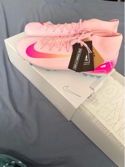 Pink cleats
