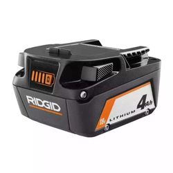 RIDGID 18V 4.0 Ah MAX Output Lithium-Ion Battery