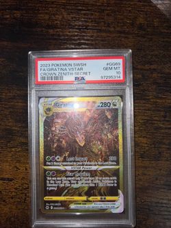 Pokemon Giratina VSTAR GG69 - PSA 10