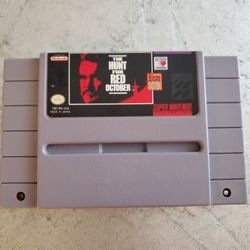 The Hunt for Red October Super Nintendo. SNES video game