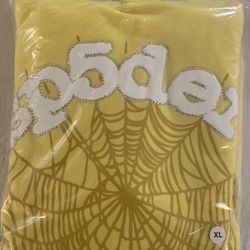 Spider Worldwide Hoodie Yellow  XL