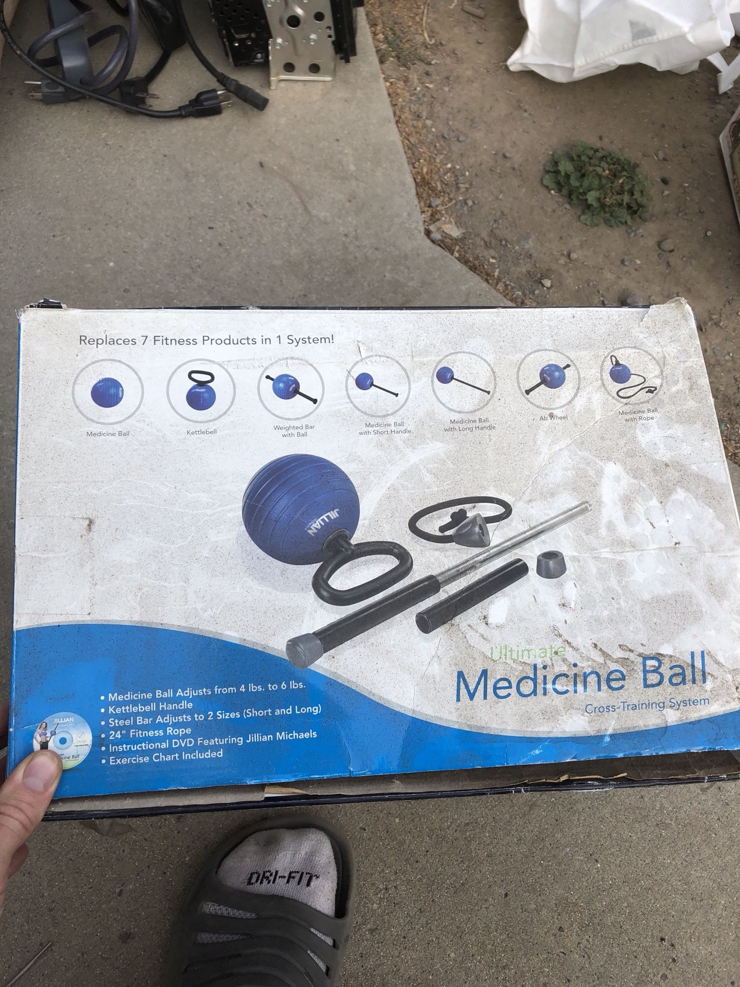 Jillian Michaels medicine ball set