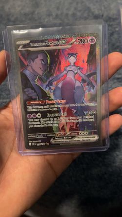 Pokemon Destined Rivals Team Rockets Mewtwo Ex