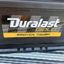 New Duralast Gold Battery