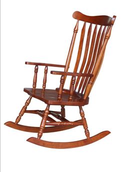 New Solid Wood Windsor Rocking Chair – Pristine Condition
