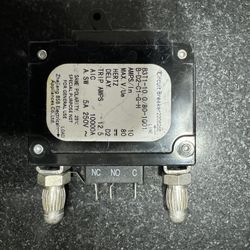 10 Amp Breaker   Single Pole.  Push In  $10
