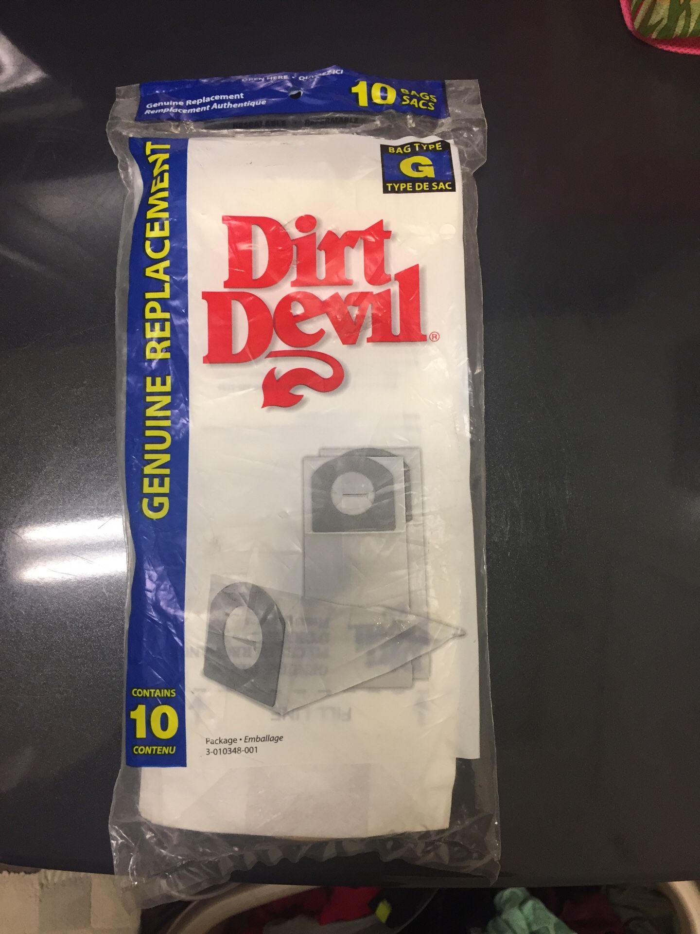 Dirt devil vacuum bags New. Qty 10