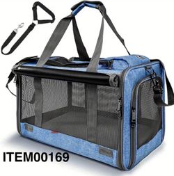 Pet Carrier for Large and Medium Cats, Soft-Sided Pet Carrier for Big Medium Cats and Puppy