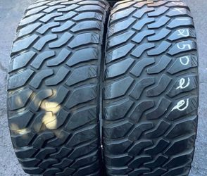 2 Llantas Usadas Atlas Priva Mt 33x12.50R22 $160 el par