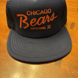 Vintage Chicago Bears Football SnapBack Cap Superbowl XX 