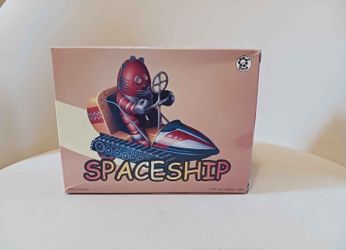 Vintage Tin Space Ship