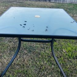 Backyard Table With Chairs