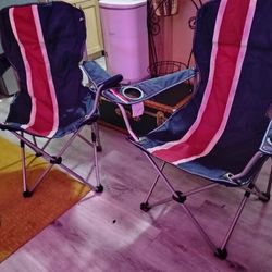 2  Fold Out Chairs