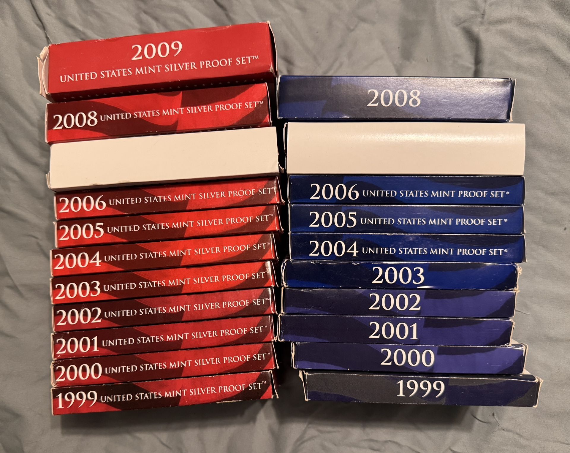 Silver mint State Quarter Full Collection 1(contact info removed)