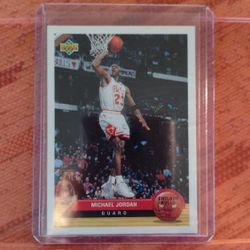 Michael Jordan Mint McDonald's Card 