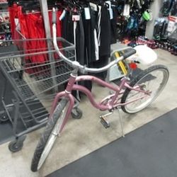Used Evo Bonsai 24" Cruiser Bike (Seat Has Wear)