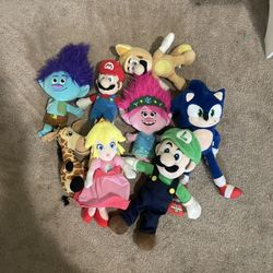 Various Toy Paw Patrol Pokemon Trolls Super Mario