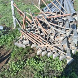 Aluminum Irragation Pipes Used 50 Pipes 