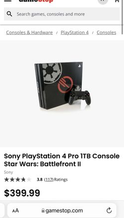 Sony PlayStation 4 Pro Console 1TB Star Wars: Battlefront II