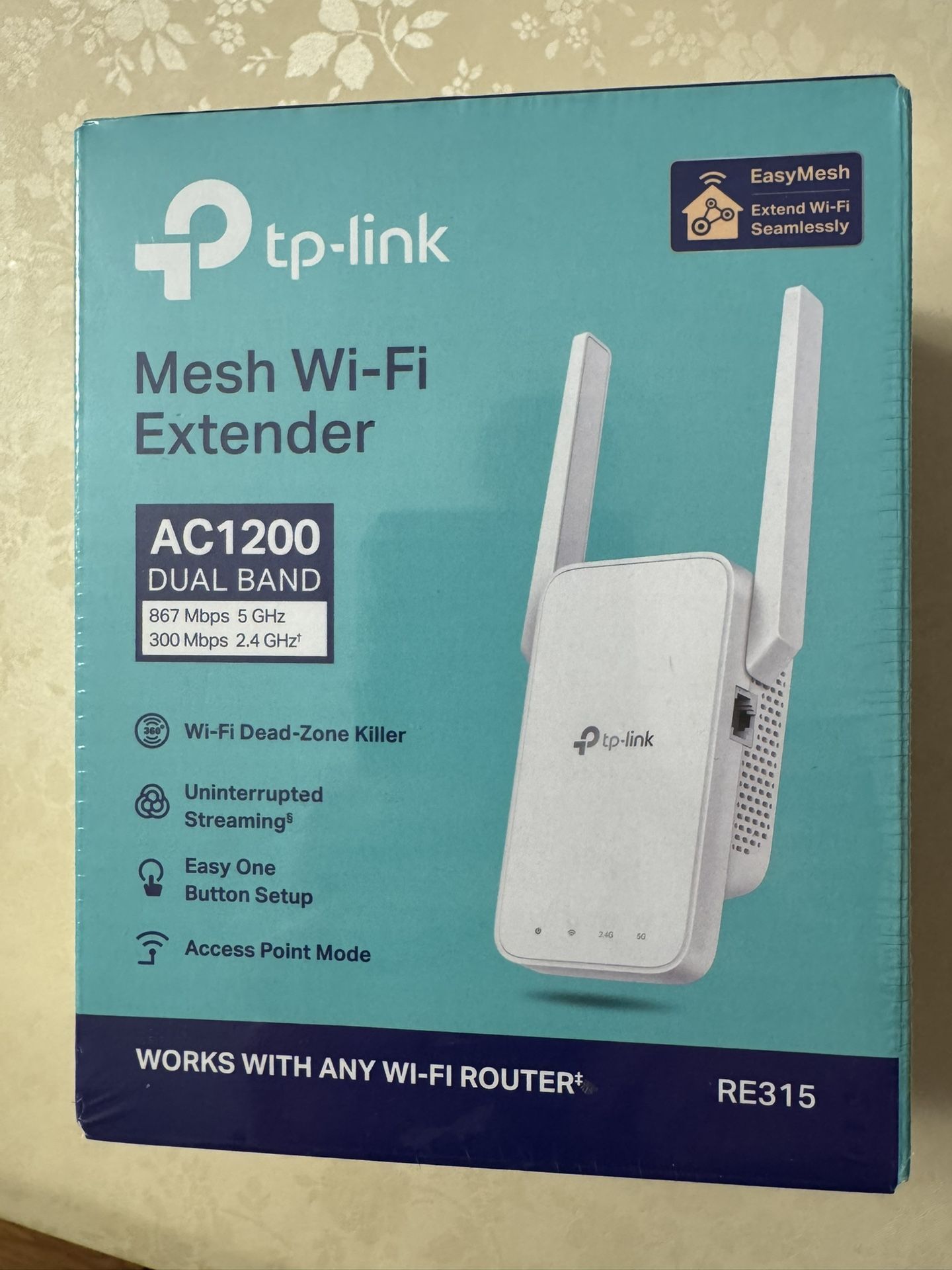 Brand New Unopened TP-Link WiFi Extender (RE315)