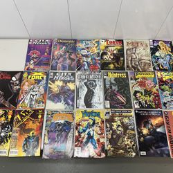 Lot of 20 Vintage Comic Book Magazines