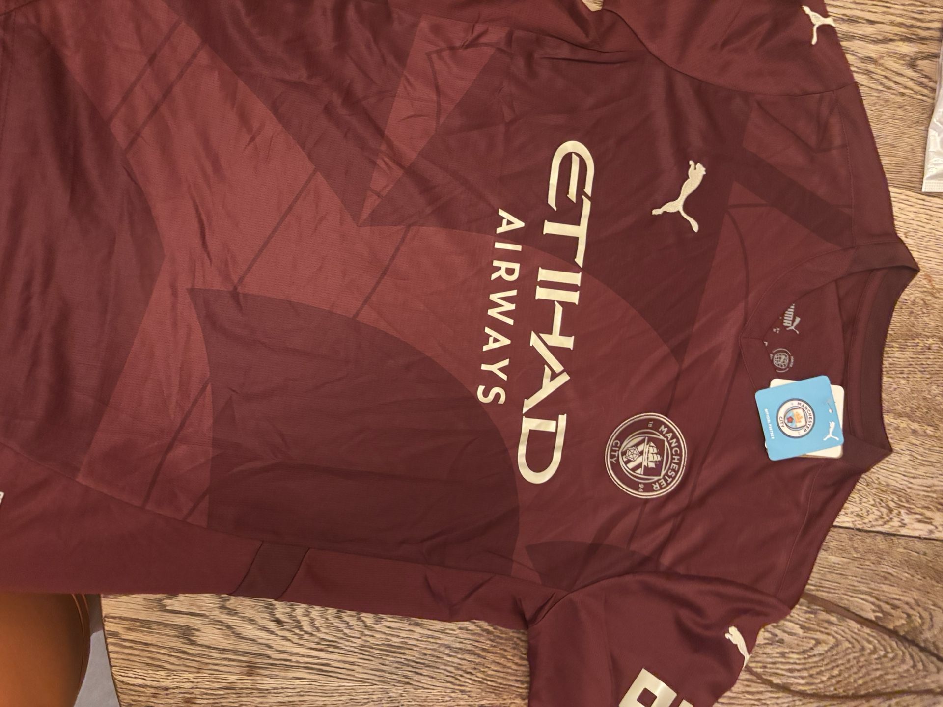 PUMA MANCHESTER CITY AUTHENTIC 3RD JERSEY - MENS