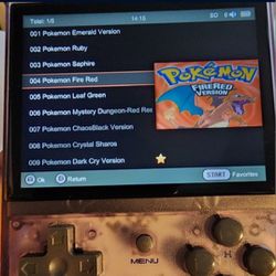 Ambernic RG35XX Rom Game Ps1 Pokémon
Gameboy