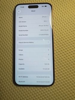 IPhone 16 plus 128 gb T mobile