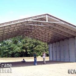 Wide Span Steel Building, Delivered!