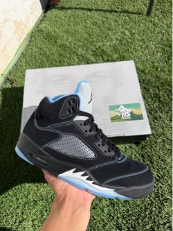 Jordan 5 Black University Blue