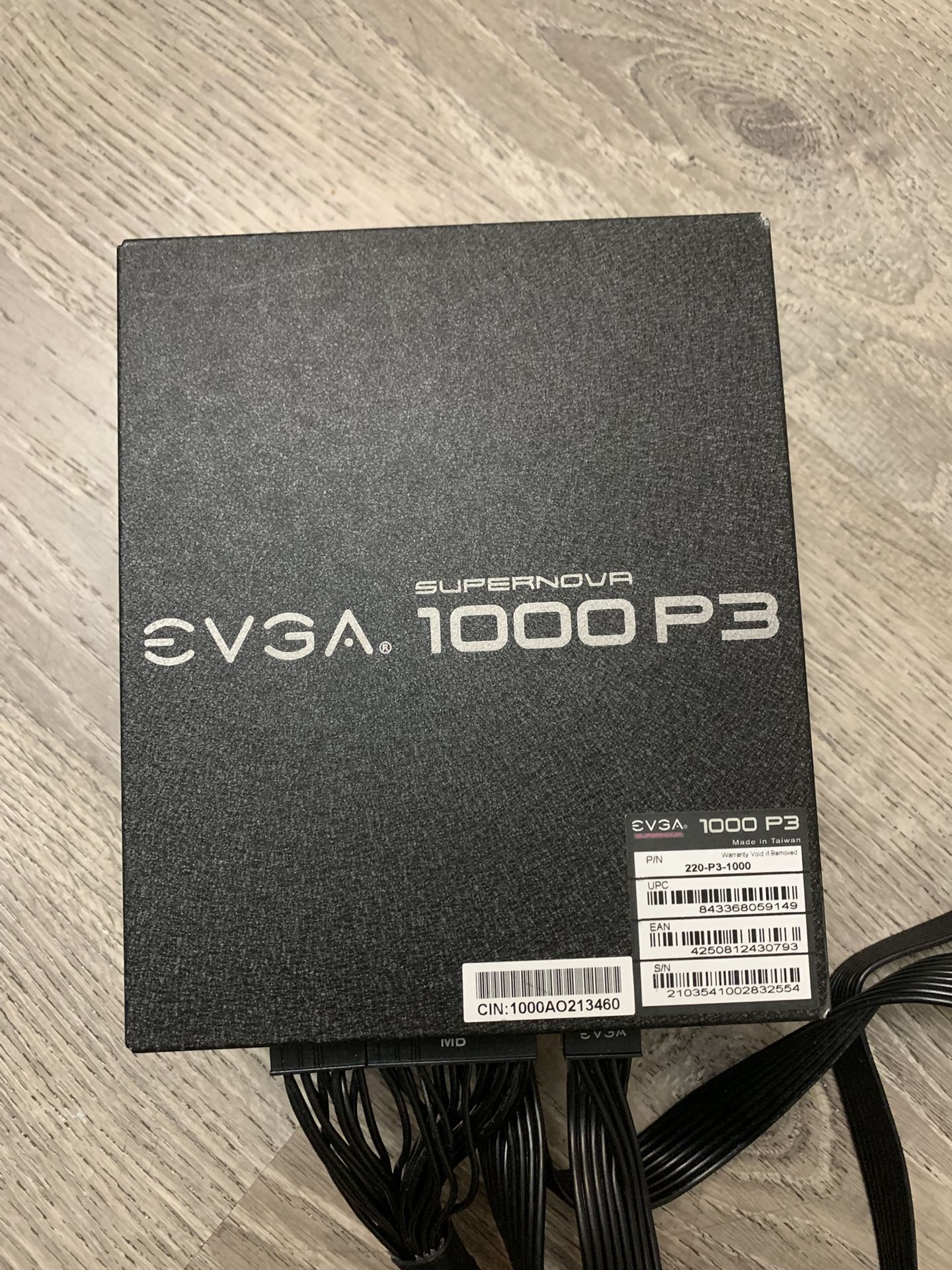 Evga 1000 P3 Power Sippy