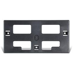 FRONT LICENSE PLATE MOUNTING BRACKET COMPATIBLE WITH 2018-2021 KONA, MATTE BLACK