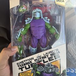 Ninja turtle Raphael as shredder NECA