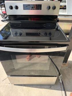 Whirlpool Electric Range Stainless Steel
