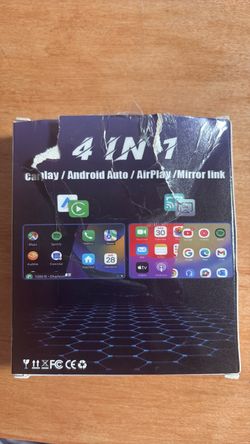 4-in-1 CarPlay Android Auto AirPlay Mirror Link Adapter