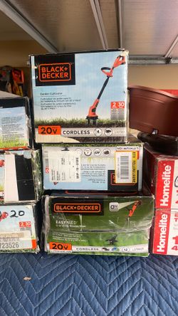 Black & Decker 20 V max lithium battery cordless Garden cultivator