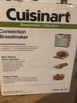 Cuisinart CBK-200 2-Lb Convection Bread Maker 