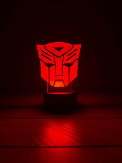 Robot LED Acrylic Sign
