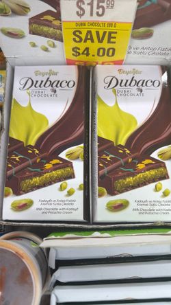 Dubai Chocolate 200 g X 6 Pcs
